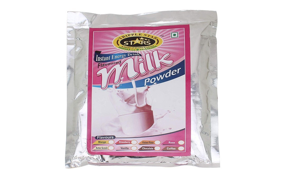 Tripple Star Flavoured Milk Powder    Pack  200 grams